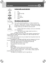 Preview for 6 page of Kasanova I TUTTOFARE VITAJUICE Instruction Manual