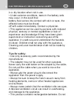 Preview for 12 page of Kasanova KIV000040NOC Instruction Manual