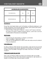 Предварительный просмотр 17 страницы Kasanova KOE000022 Instruction Manual