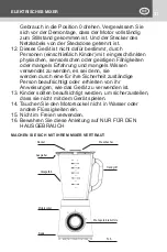 Предварительный просмотр 11 страницы Kasanova LAN000019NOC Instruction Manual