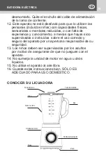 Предварительный просмотр 19 страницы Kasanova LAN000019NOC Instruction Manual