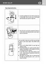 Preview for 13 page of Kasanova MIXER BULLET Instruction Manual