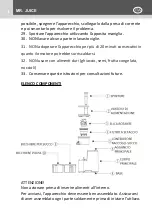 Preview for 4 page of Kasanova MR JUICE LNG000001NOC Instruction Manual