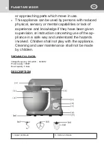 Preview for 10 page of Kasanova MRN000007NOC-10NOC-11NOC Instruction Manual