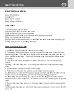 Preview for 7 page of Kasanova NGW000012NOC Instruction Manual