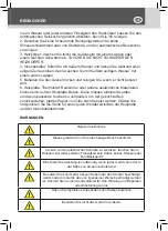 Предварительный просмотр 11 страницы Kasanova NNE000002 Instruction Manual