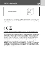 Preview for 41 page of Kasanova NNE000014NOC Instruction Manual