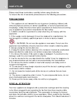 Предварительный просмотр 6 страницы Kasanova SAY000001 Instruction Manual