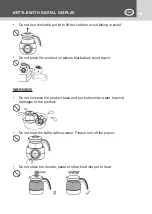 Предварительный просмотр 9 страницы Kasanova SHU000005 Instruction Manual