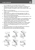 Предварительный просмотр 21 страницы Kasanova SM-1533 Instruction Manual