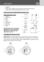 Preview for 9 page of Kasanova TYC000004NOC Instruction Manual