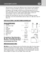 Preview for 15 page of Kasanova TYC000004NOC Instruction Manual