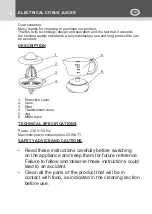 Предварительный просмотр 6 страницы Kasanova TYC000007NOC Instruction Manual