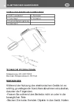 Preview for 10 page of Kasanova YUD000009NOC Instruction Manual