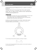 Предварительный просмотр 12 страницы Kasanova YUD000011NOC Instruction Manual