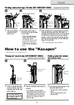 Предварительный просмотр 15 страницы Kasapon KP-16BH Instruction Manual