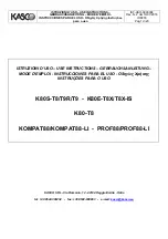 Kasco 0313212-L8 Use Instructions предпросмотр