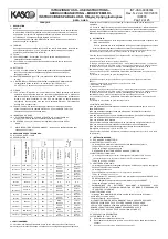 Предварительный просмотр 12 страницы Kasco 0313212-L8 Use Instructions