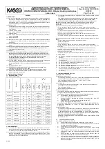 Предварительный просмотр 15 страницы Kasco 0313212-L8 Use Instructions