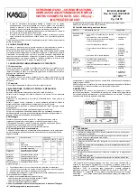 Preview for 3 page of Kasco 1005009 Use Instructions