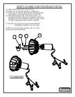 Предварительный просмотр 5 страницы Kasco 1812AF Owner'S Manual