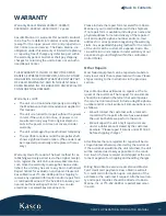 Предварительный просмотр 18 страницы Kasco 2400 Operation & Maintenance Manual