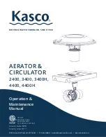 Предварительный просмотр 1 страницы Kasco 2400A Operation & Maintenance Manual