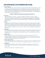 Предварительный просмотр 8 страницы Kasco 2400EAF Operation & Maintenance Manual
