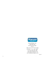 Предварительный просмотр 12 страницы Kasco 2400EVFX Owner'S Manual