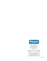 Preview for 12 page of Kasco 2400EVFX Owner'S Manual