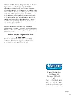 Preview for 25 page of Kasco 2400EVFX Owner'S Manual