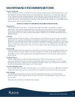 Предварительный просмотр 10 страницы Kasco 3.1EVFX Operation & Maintenance Manual