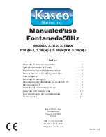 Предварительный просмотр 73 страницы Kasco 3.1EVX Owner'S Manual