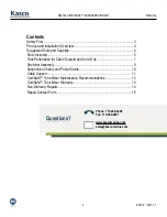 Preview for 2 page of Kasco CertiSafe Assembly & Installation Manual