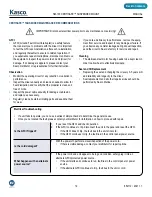 Preview for 12 page of Kasco CertiSafe Assembly & Installation Manual