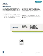 Preview for 14 page of Kasco CertiSafe Assembly & Installation Manual