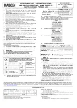 Предварительный просмотр 10 страницы Kasco e-M3 ZA1P3 Use Instruction
