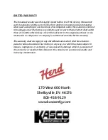 Preview for 7 page of Kasco Herd I-44 Instructions For Assembly, Mounting, Broadcasting, Operating, And Maintenance