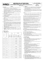 Предварительный просмотр 6 страницы Kasco K80S Series Use Instructions
