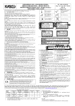 Предварительный просмотр 8 страницы Kasco KAIO Additional Safety And Use Instructions