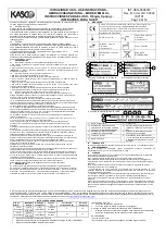 Предварительный просмотр 16 страницы Kasco KAIO Additional Safety And Use Instructions