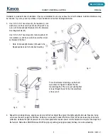 Предварительный просмотр 5 страницы Kasco LED4C11-050 Operation & Maintenance Manual