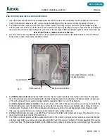 Предварительный просмотр 6 страницы Kasco LED4C11-050 Operation & Maintenance Manual