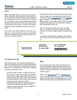 Предварительный просмотр 9 страницы Kasco LED4C11-050 Operation & Maintenance Manual
