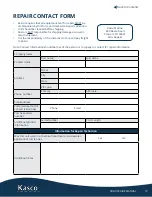 Preview for 11 page of Kasco Robust-Aire RA10 Installation & Operation Manual