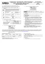 Предварительный просмотр 10 страницы Kasco T5 ZP3 Use Instruction