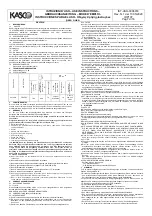 Предварительный просмотр 7 страницы Kasco T8X ZP3 Use Instructions