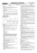 Предварительный просмотр 15 страницы Kasco T8X ZP3 Use Instructions