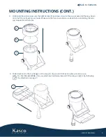 Предварительный просмотр 6 страницы Kasco WaterGlow LEDC11 Operation & Maintenance Manual