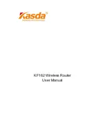 Preview for 1 page of Kasda KF162 User Manual